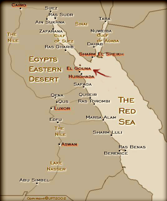Red Sea Map